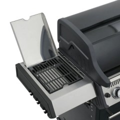 Barbecue a Gas S-418 Black con Accessori Inclusi