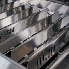 Barbecue a Gas S-418 Acciaio Inox con Girarrosto