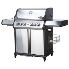 Barbecue a Gas S-418 Acciaio Inox con Girarrosto