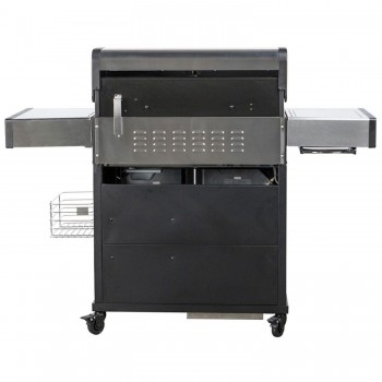 Barbecue a Gas S-418 Acciaio Inox con Girarrosto