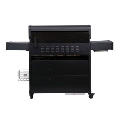 Barbecue a Gas S-518 Pro Nero Matte con Girarrosto