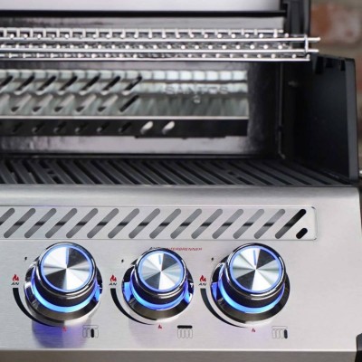 Barbecue a Gas da Incasso Free S-410 Pro Acciaio Inox 2