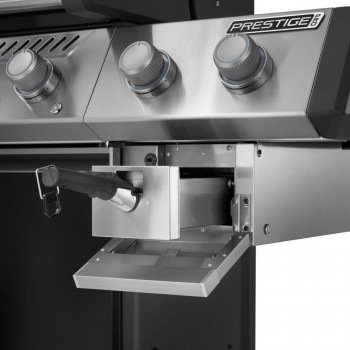 Barbecue a Gas Digitale Prestige PRO500 Inox e Nero