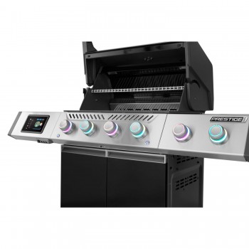 Barbecue a Gas Digitale Prestige PRO500 Inox e Nero