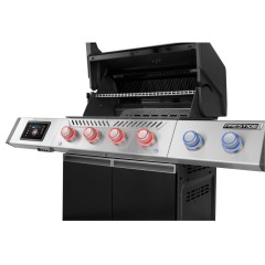 Barbecue a Gas Digitale Prestige PRO500 Inox e Nero