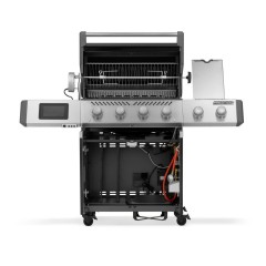 Barbecue a Gas Digitale Prestige PRO500 Inox e Nero