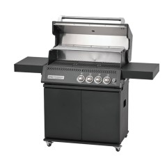 Barbecue a Gas 4 Burner a Infrarossi Black