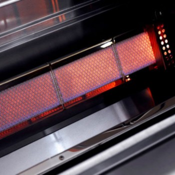 Barbecue da Incasso a Gas 4 Burner Black