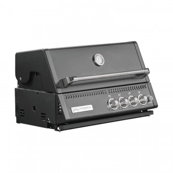 Barbecue da Incasso a Gas 4 Burner Black