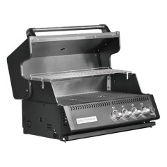 Barbecue da Incasso a Gas 4 Burner Black
