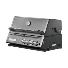 Barbecue da Incasso a Gas 4 Burner Black