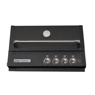 Barbecue da Incasso a Gas 4 Burner Black
