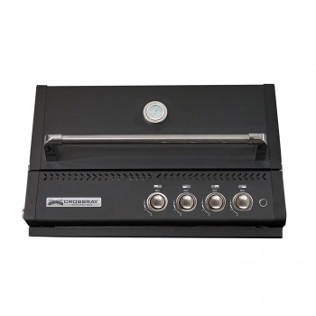 Barbecue da Incasso a Gas 4 Burner Black
