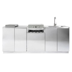 Cucina da Esterno Roma 220 Inox BBQ Elettrico