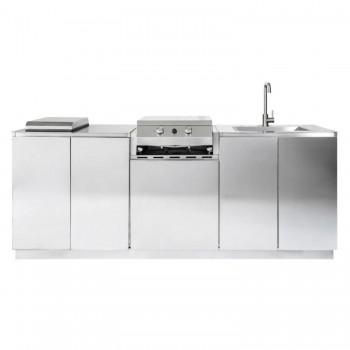 Cucina da Esterno Roma 220 Inox
