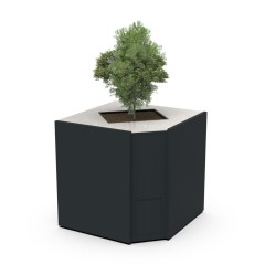 Modulo Angolare per Pianta Ornamentale CT 90 Antracite