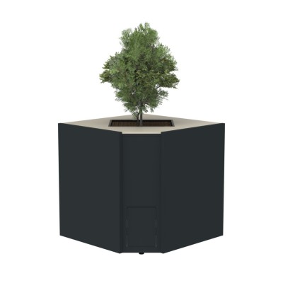 Modulo Angolare per Pianta Ornamentale CT 90 Antracite