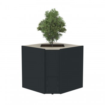 Modulo Angolare per Pianta Ornamentale CT 90 Antracite