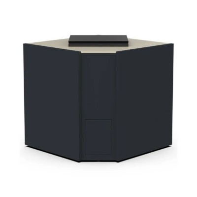 Modulo Angolare con Ghiacciaia CT 90 Antracite