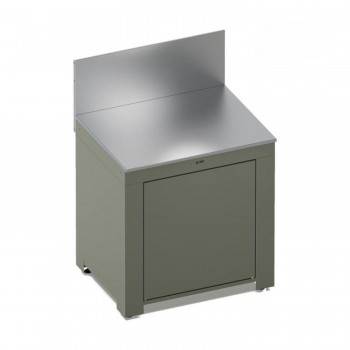 Modulo Cucina Piano di Lavoro Verde Salvia 80 cm