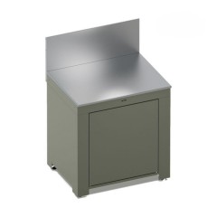 Modulo Cucina Piano di Lavoro Verde Salvia 80 cm