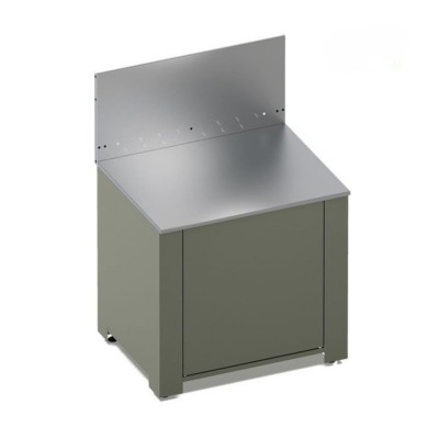 Modulo Cucina 80 Verde Salvia per Plancha da Appoggio 2