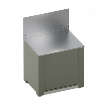 Modulo Cucina 80 Verde Salvia per Plancha da Appoggio