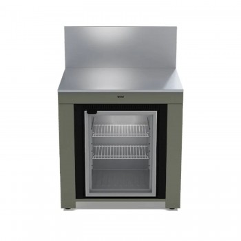 Modulo Cucina Frigorifero 75L Verde Salvia