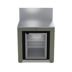 Modulo Cucina Frigorifero 75L Verde Salvia