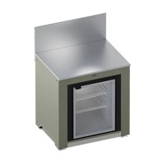 Modulo Cucina Frigorifero 75L Verde Salvia