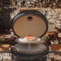 Kamado Barbecue a Carbone One 66 con Carrello