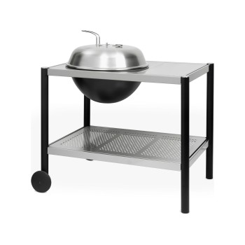 Barbecue a Carbone 58 Table in Acciaio Inox