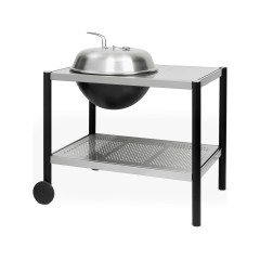 Barbecue a Carbone 58 Table in Acciaio Inox