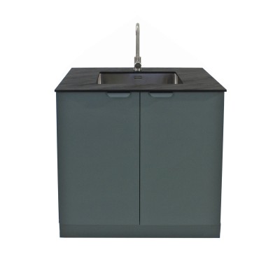 Modulo Lavabo Porta Maggiore Verde Officine 90 cm