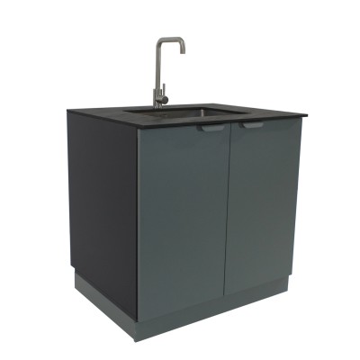 Modulo Lavabo Porta Maggiore Verde Officine 90 cm 2
