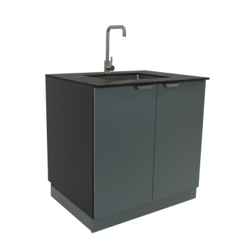 Modulo Lavabo Porta Maggiore Verde Officine 90 cm