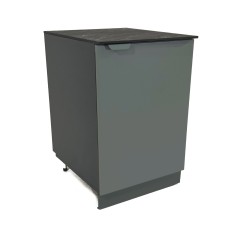 Modulo Piano Lavoro Porta Maggiore Verde Officine 60 cm