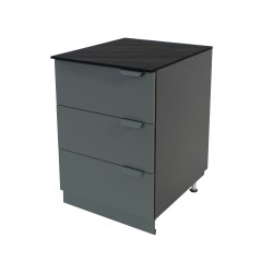 Modulo Cassettiera Porta Maggiore Verde Officine 60 cm