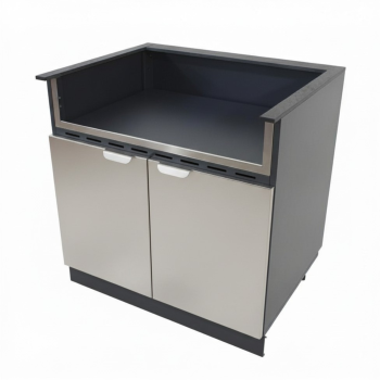 Modulo Barbecue Porta Maggiore Acciaio 90 cm