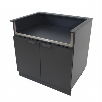 Modulo Barbecue Porta Maggiore Antracite 90 cm