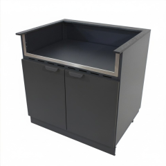 Modulo Barbecue Porta Maggiore Antracite 90 cm