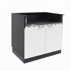 Modulo Barbecue Porta Maggiore Bianco 90 cm