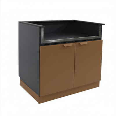 Modulo Barbecue Porta Maggiore Corten 90 cm 2