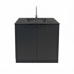 Modulo Lavabo Porta Maggiore Antracite 90 cm