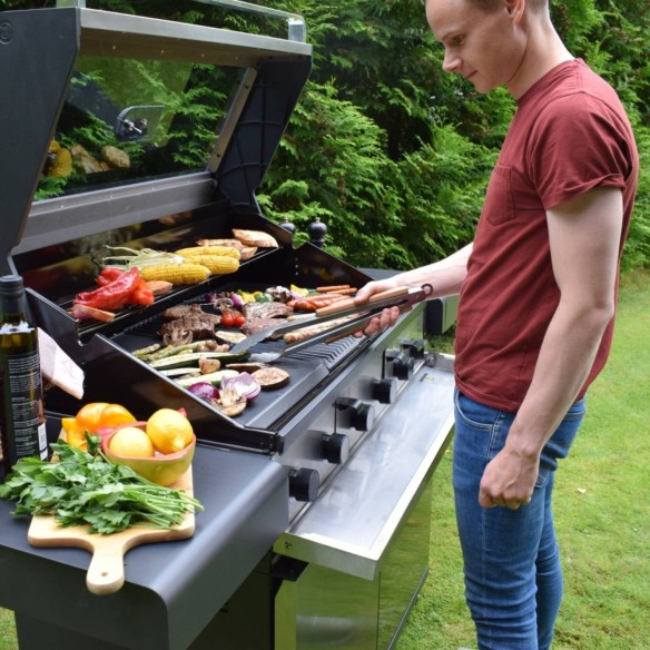 Barbecue a Gas Vivild 6 Fuochi