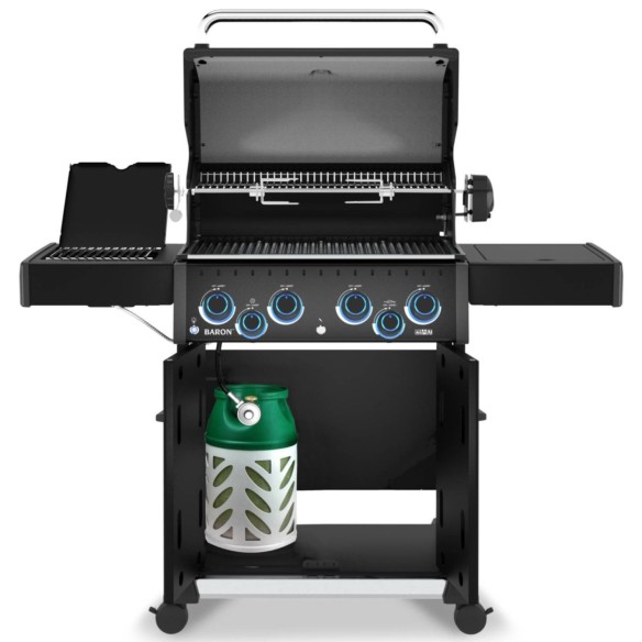 Barbecue a Gas-Pellet Baron 490 IRX Shadow Broil King