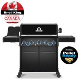 Barbecue a Gas-Pellet Baron 590 IRX Shadow Broil King