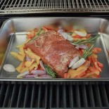 Teglia Grande in Acciaio Inox Santos