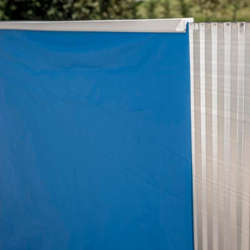 Gre Piscina Pacific fuori terra diametro 300 cm. liner blu