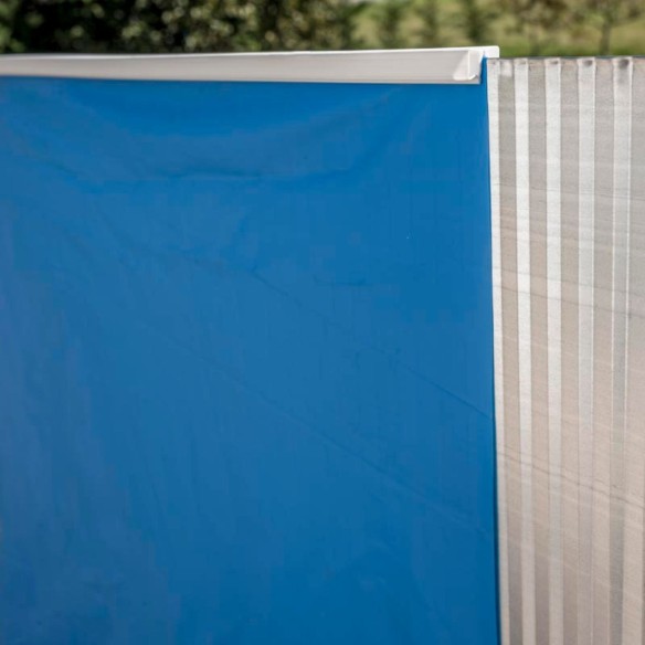 Gre Piscina Pacific fuori terra diametro 300 cm. liner blu